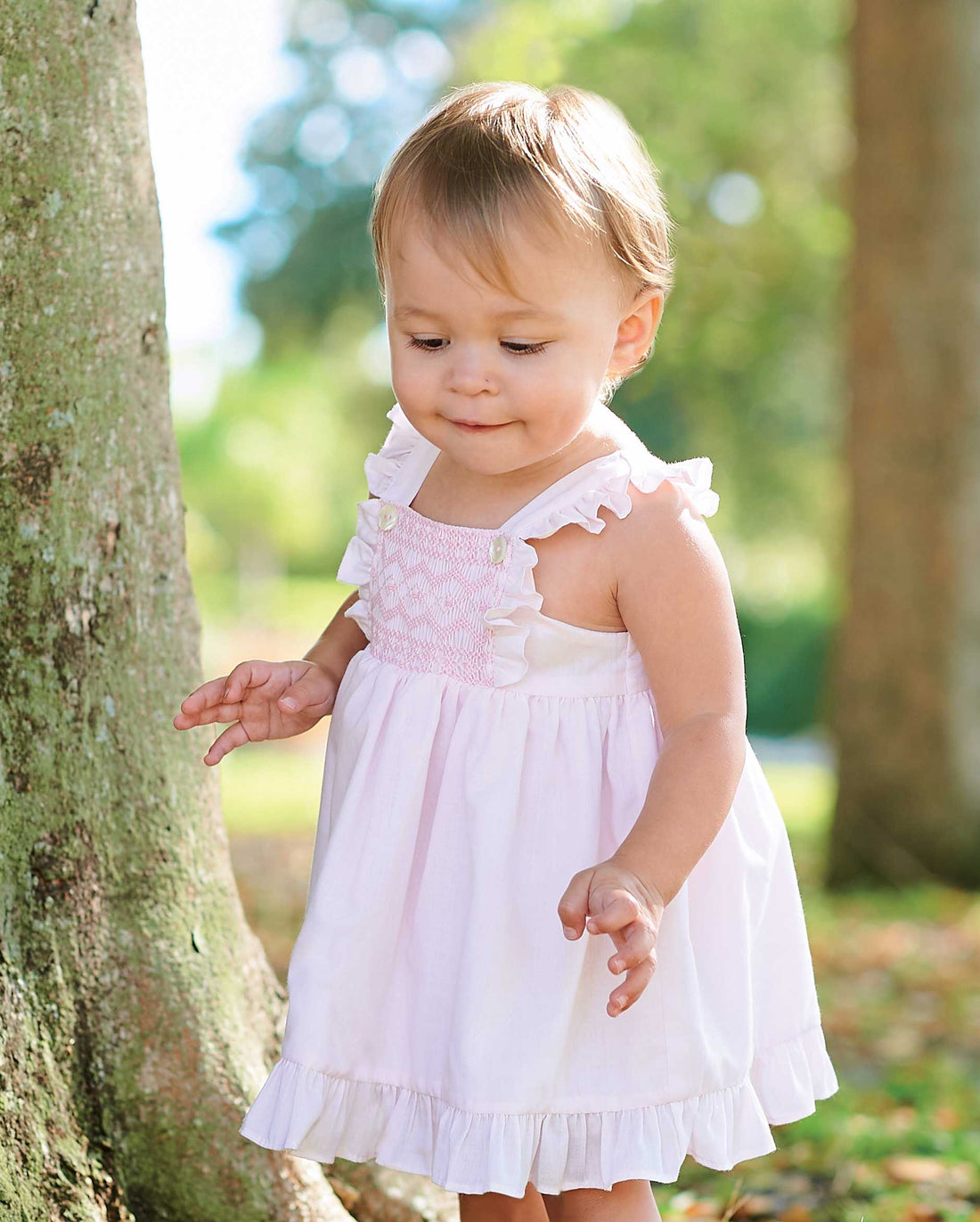 sarah louise smocked dress