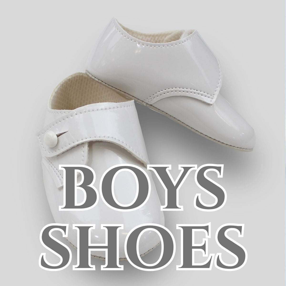 Traditional Baby Boys Christening Shoes Footwear for Baptisms