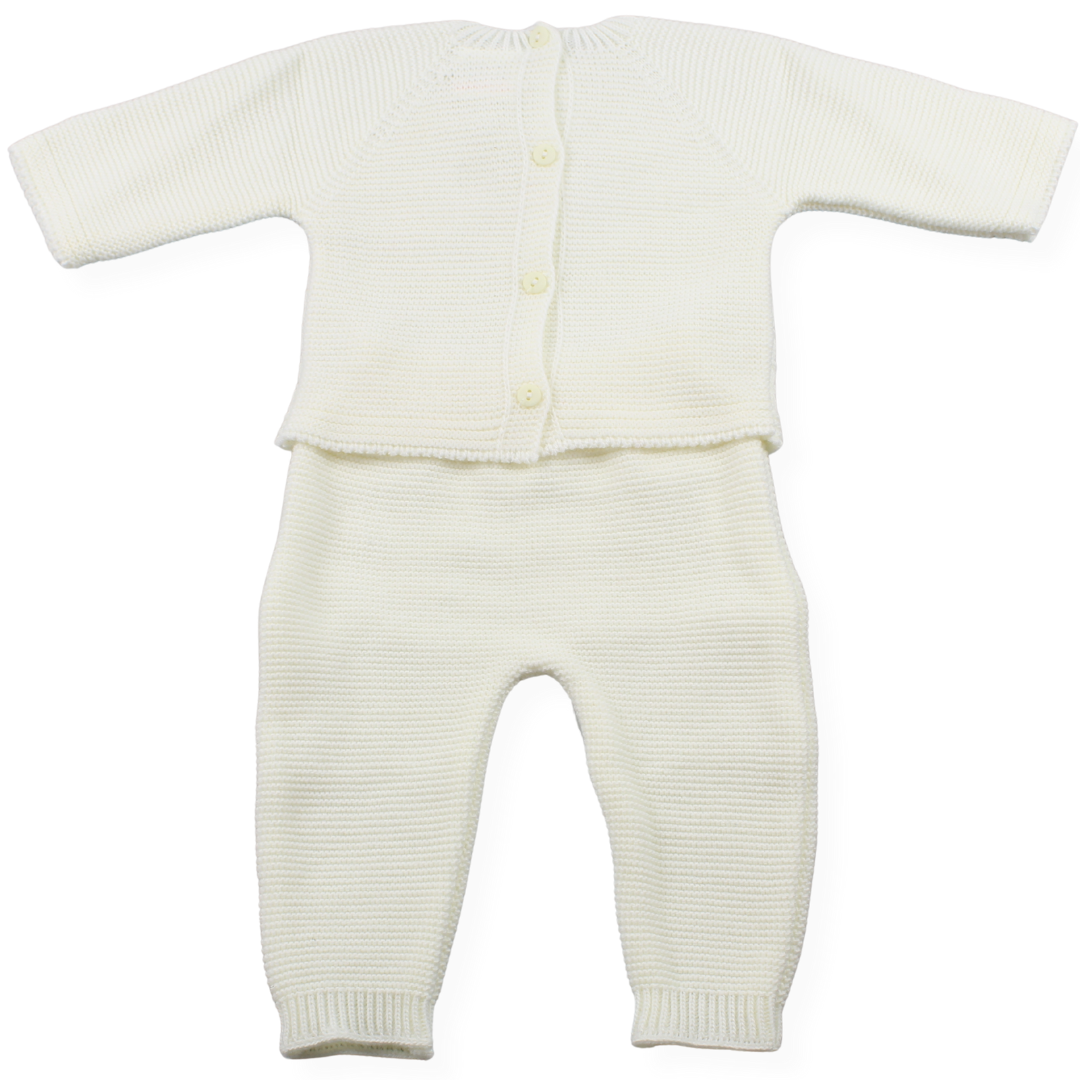 Baby Boys Cream Knitted Two Piece Set – Little Nosh