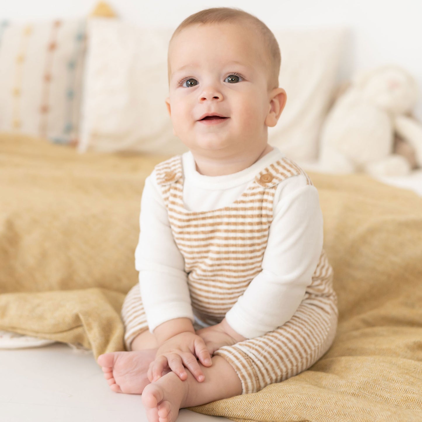 baby unisex sleepsuit dungaree