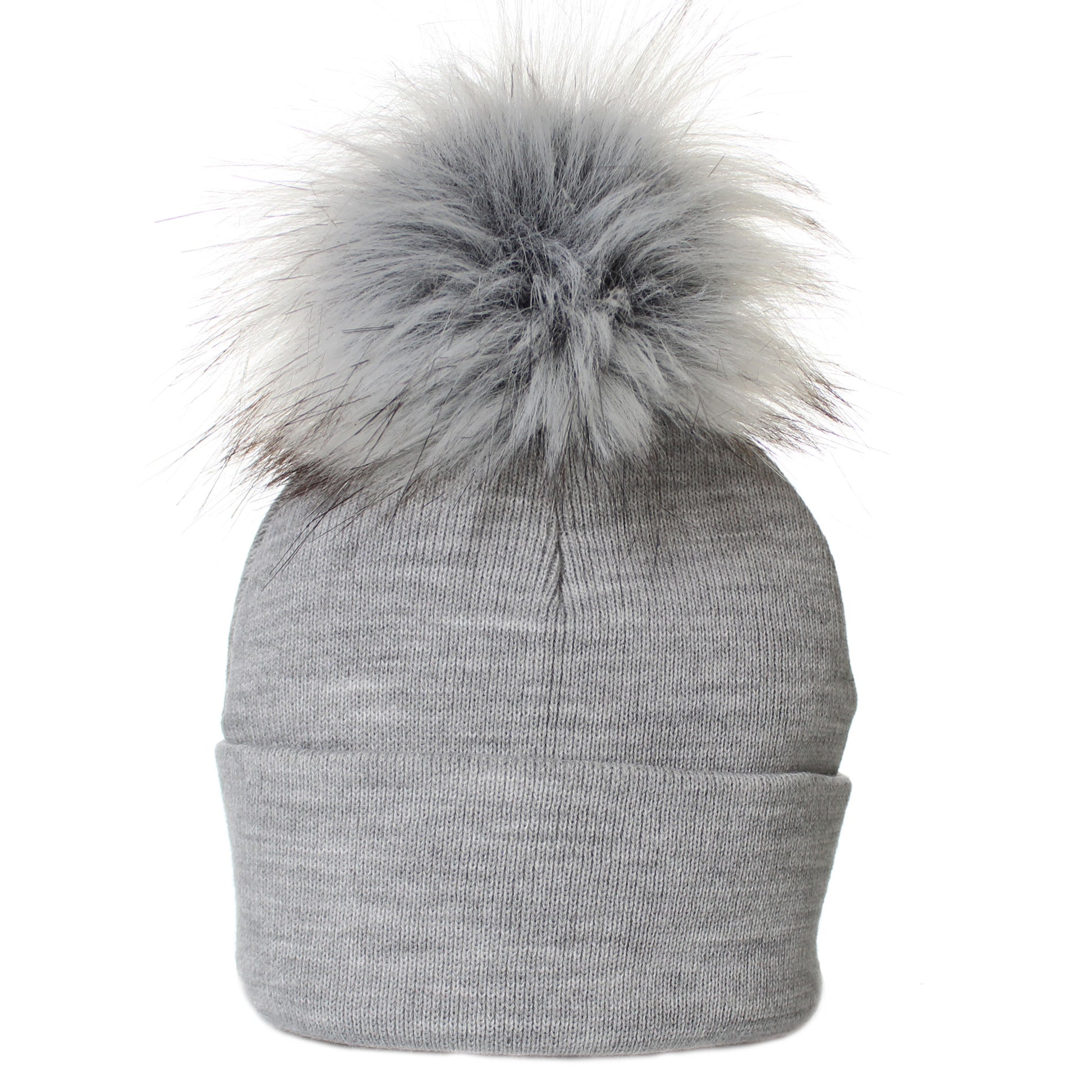 gry toddler kids pom hat
