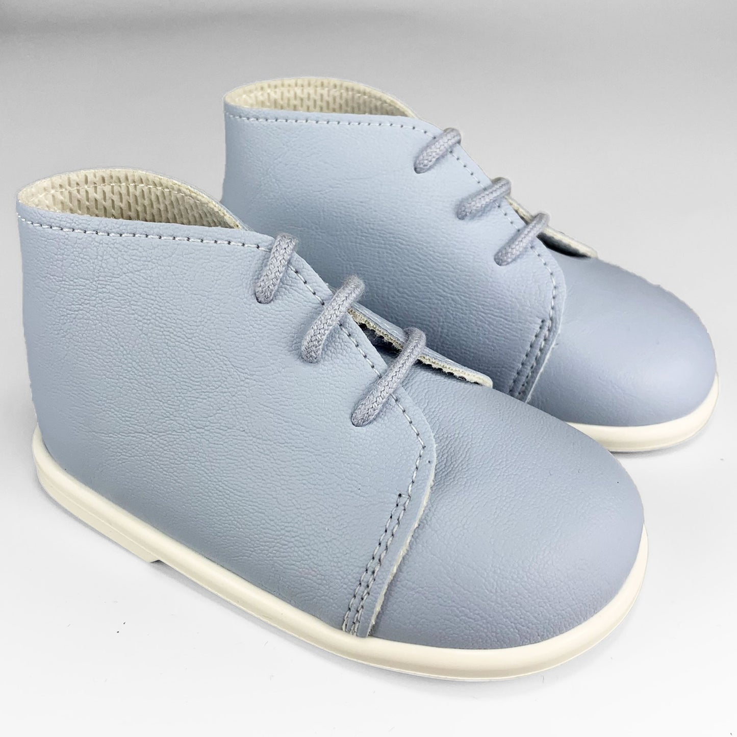 blue baby boys hard sole boots
