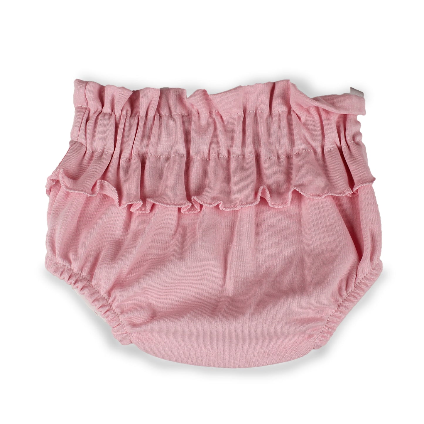 Baby Girls White & Pink Smocked Top and Jam Pants Set – 100% Cotton