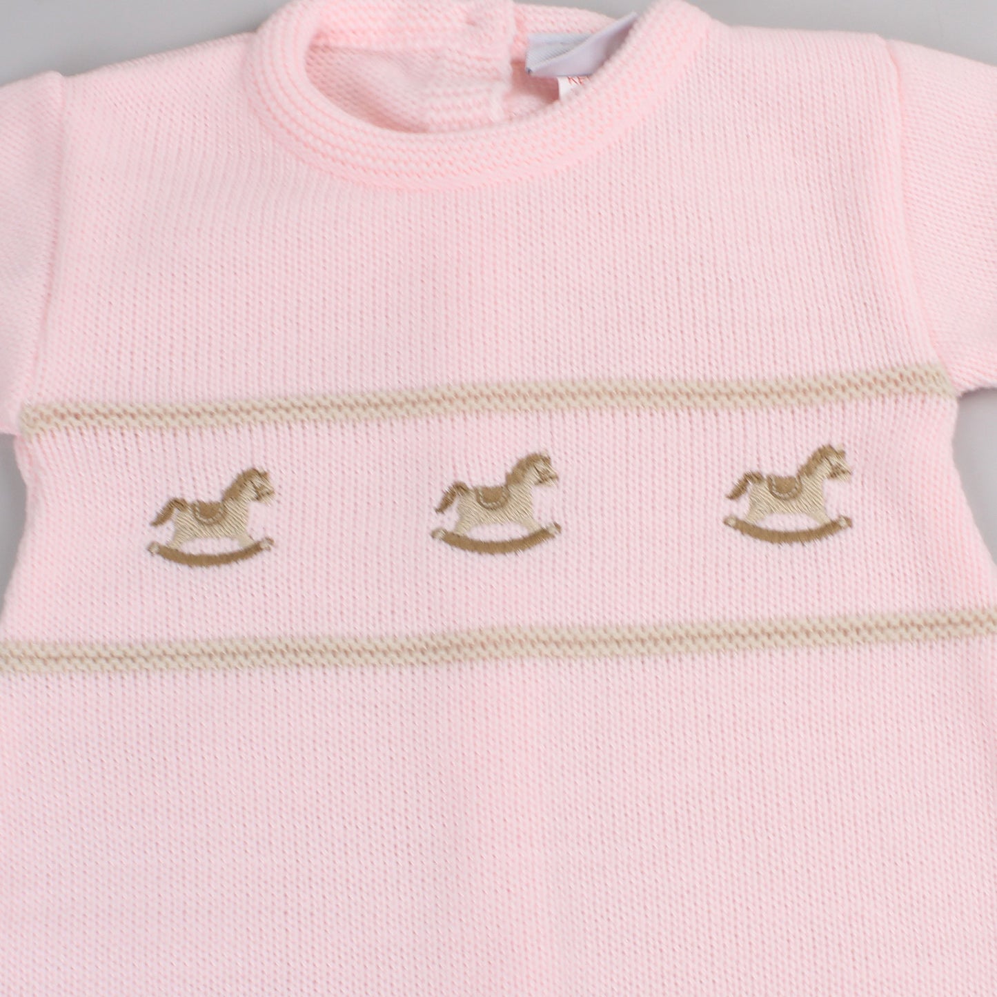 baby girls knitted all in one