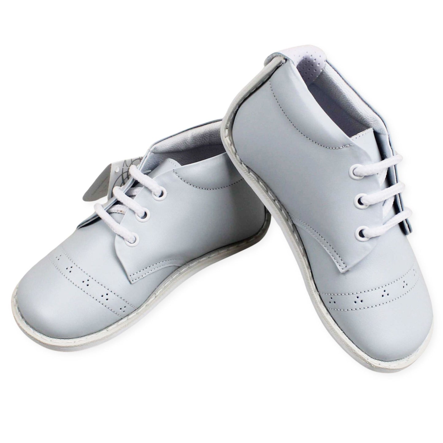 baby boys blue pex first walking soes leather