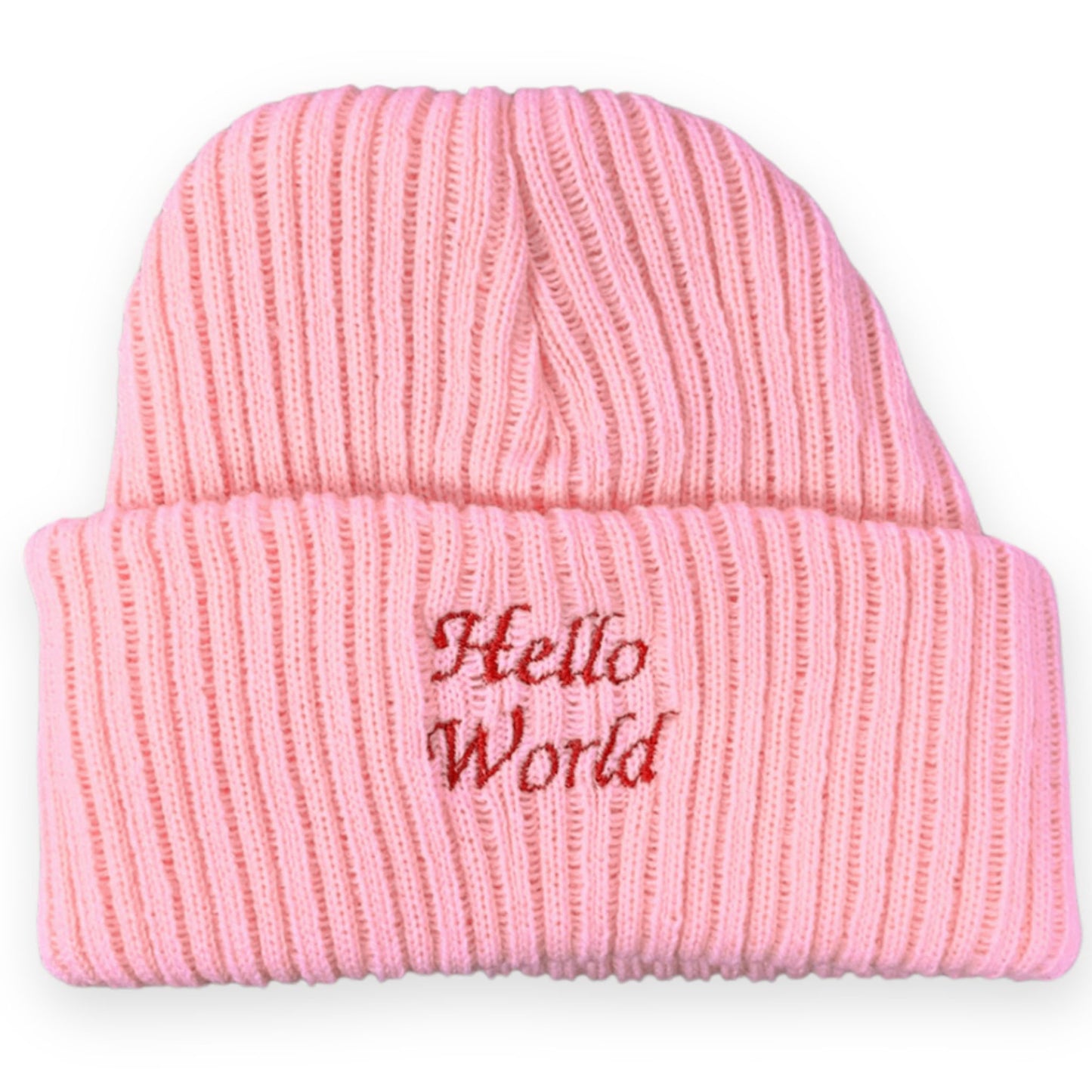 Newborn Beanie - Hello World