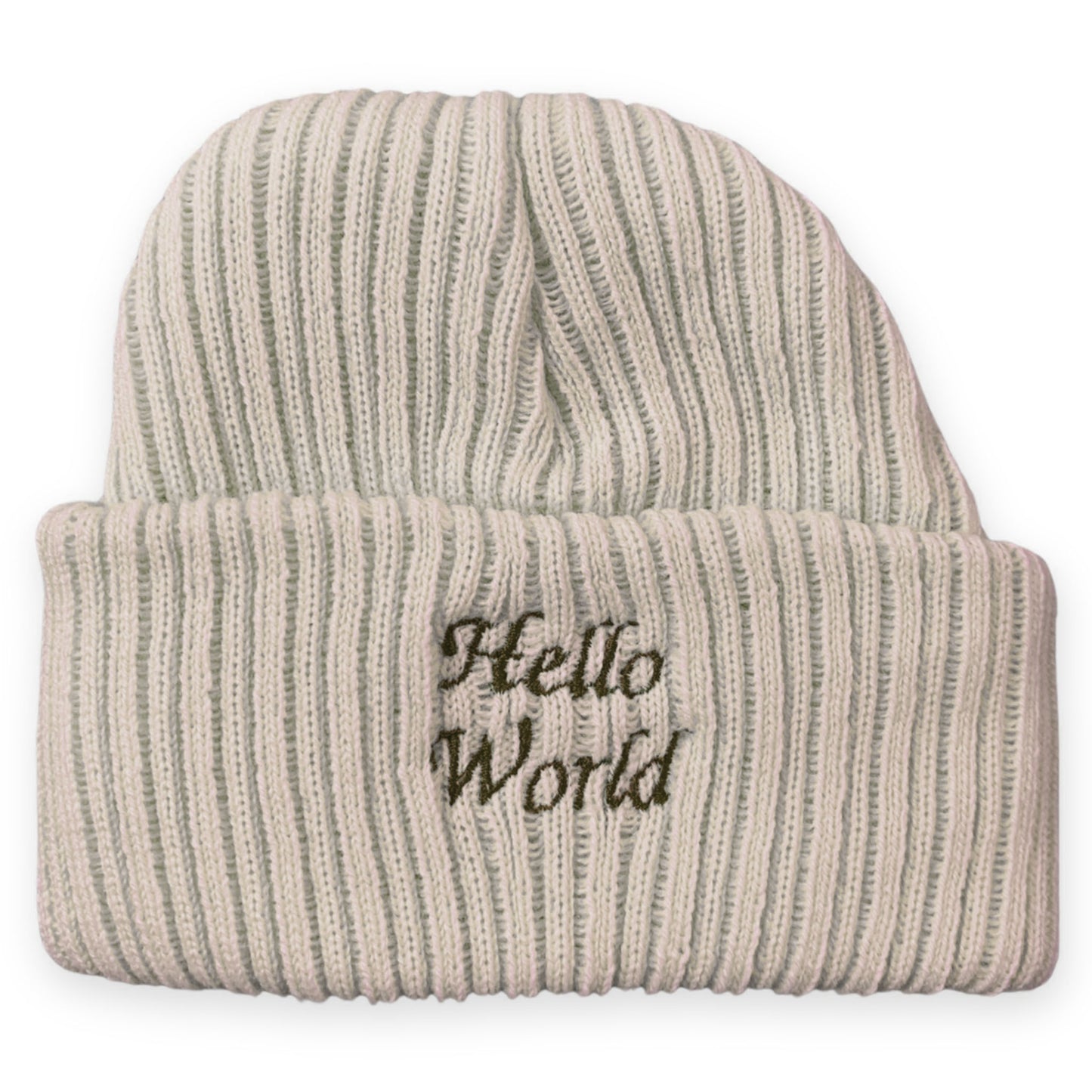 Newborn Beanie - Hello World