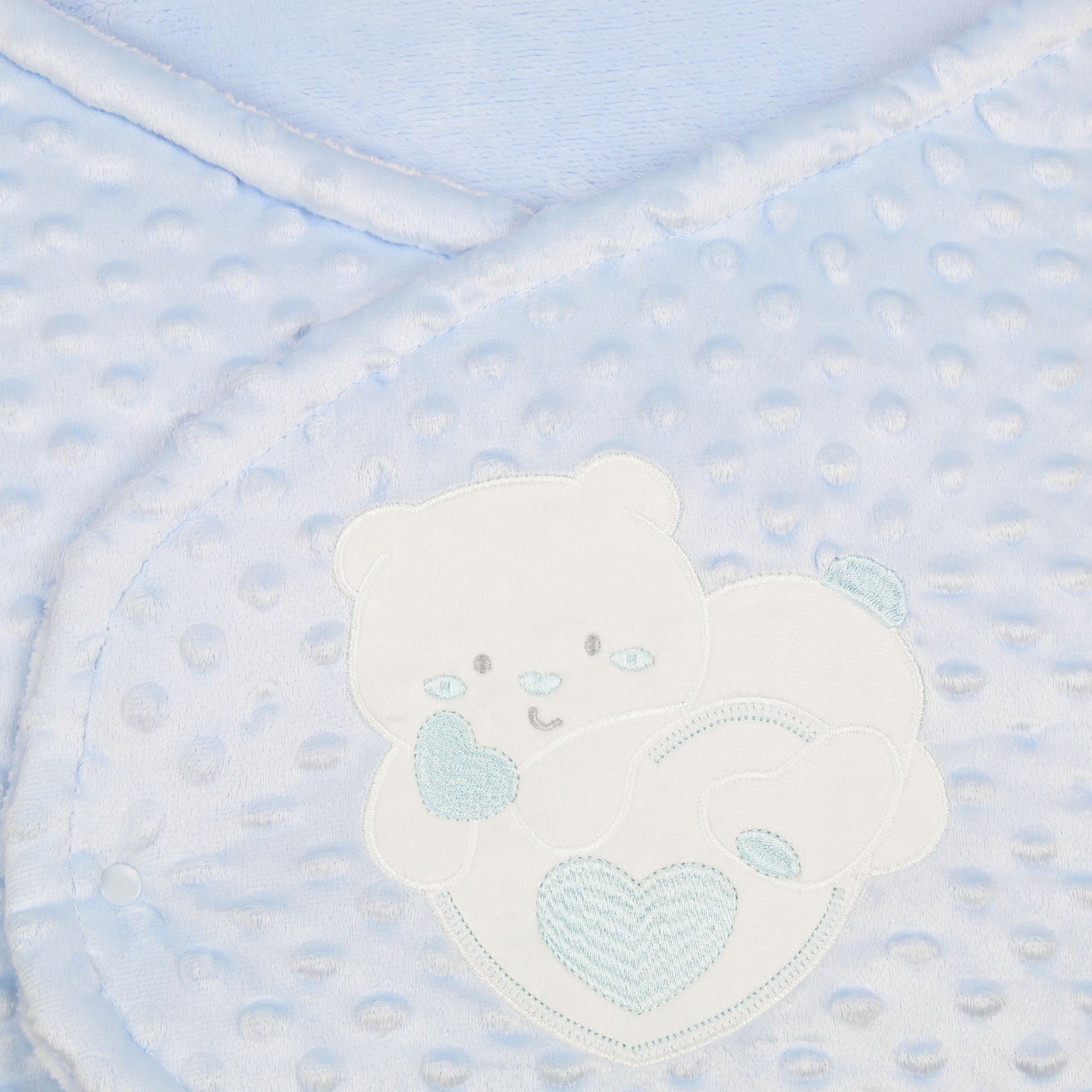 baby boy swaddle, blue baby wrap, dimple fleece swaddle, newborn blanket, bunny ears swaddle, teddy bear baby wrap, baby shower gift for boys