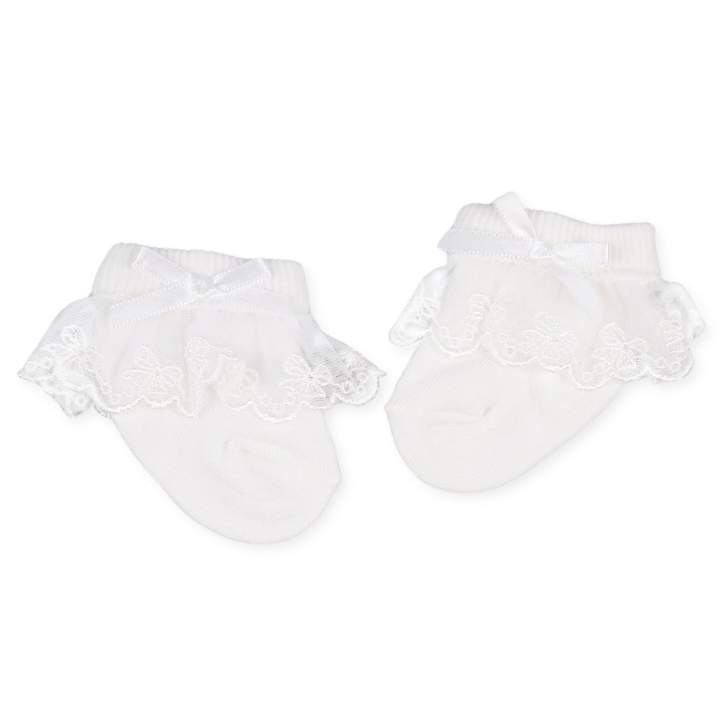 baby girl fancy white lace socks pex cherry