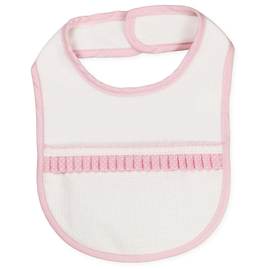 baby girls designer bib