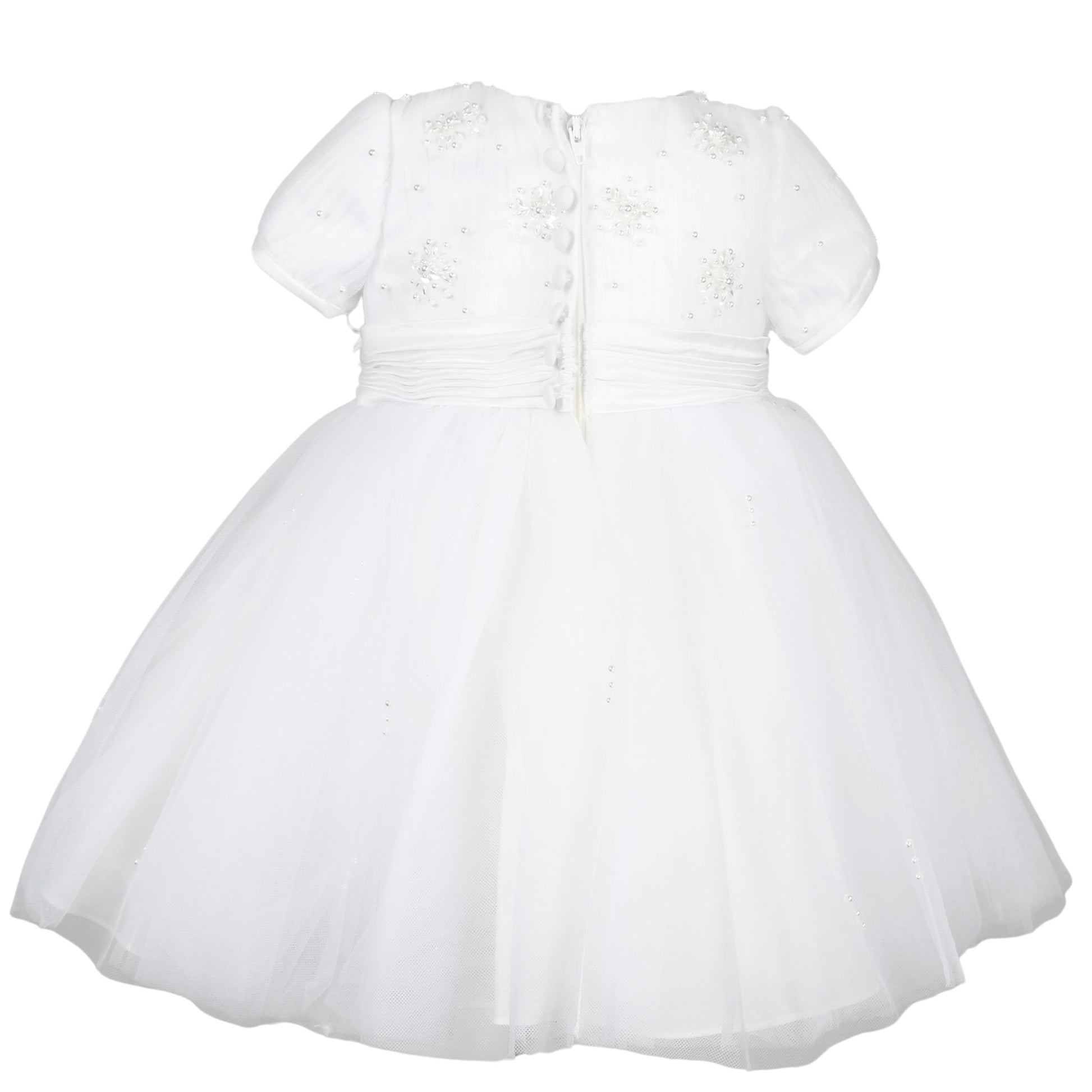 baby girls sarah louise christening dress white 070160
