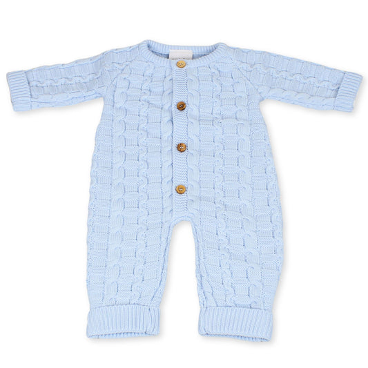 baby boys knitted onesie