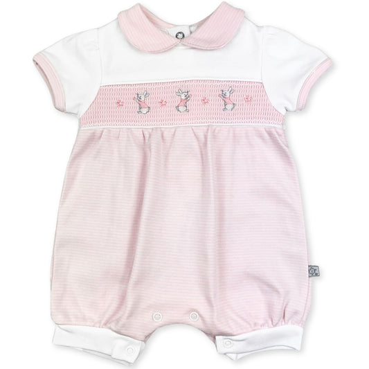 baby girs bunny cotton romper