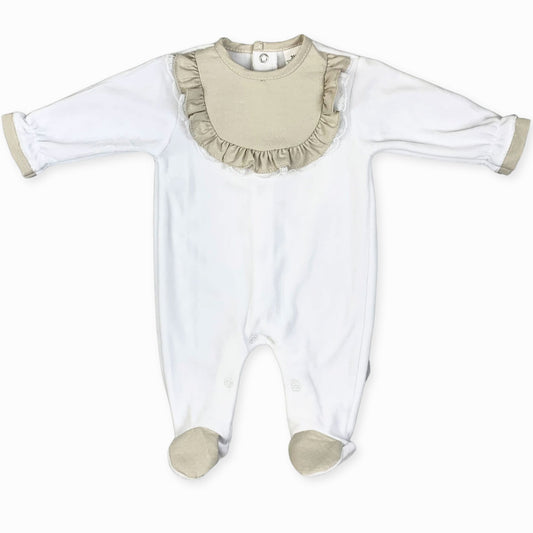 baby all in one with beige