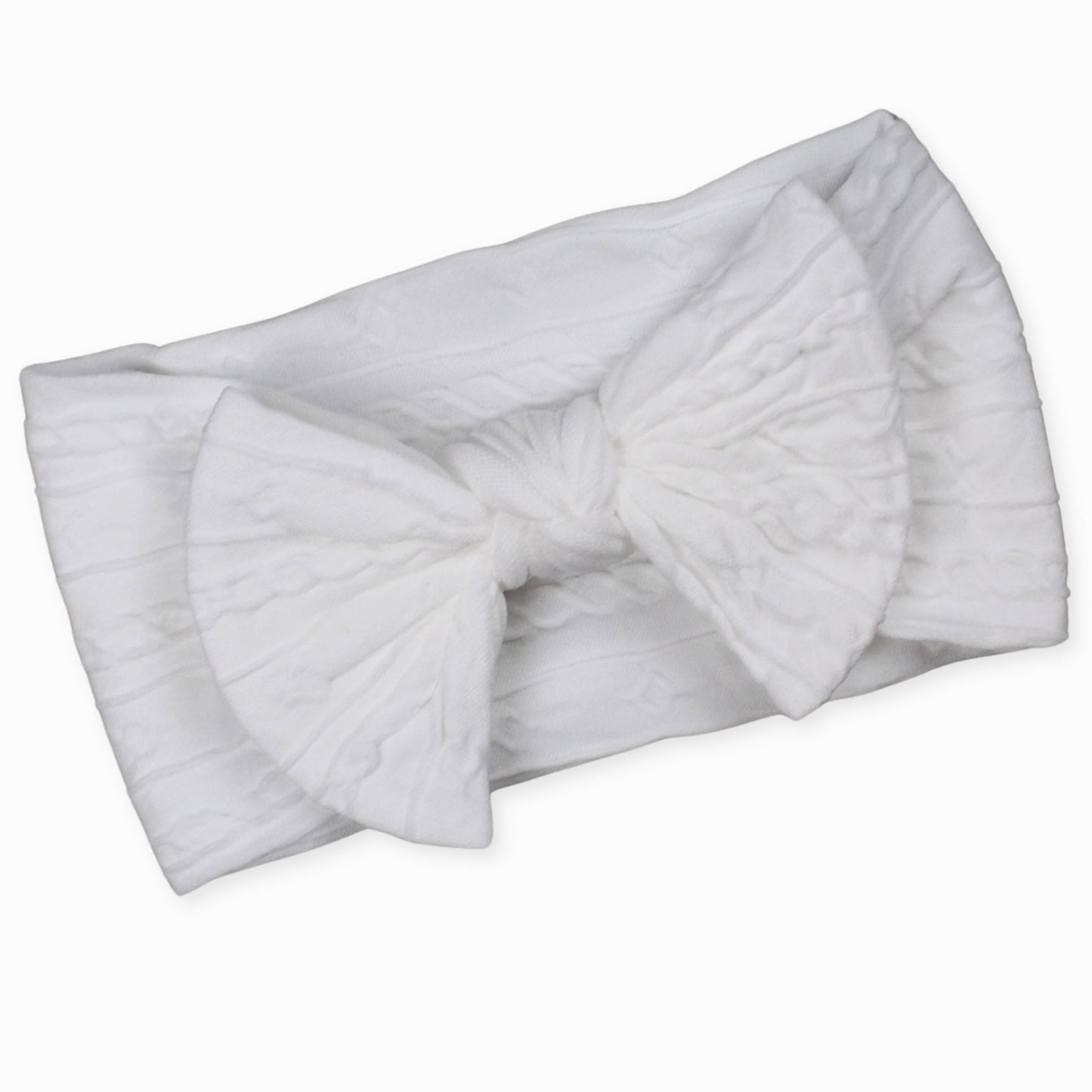 baby girls white headband