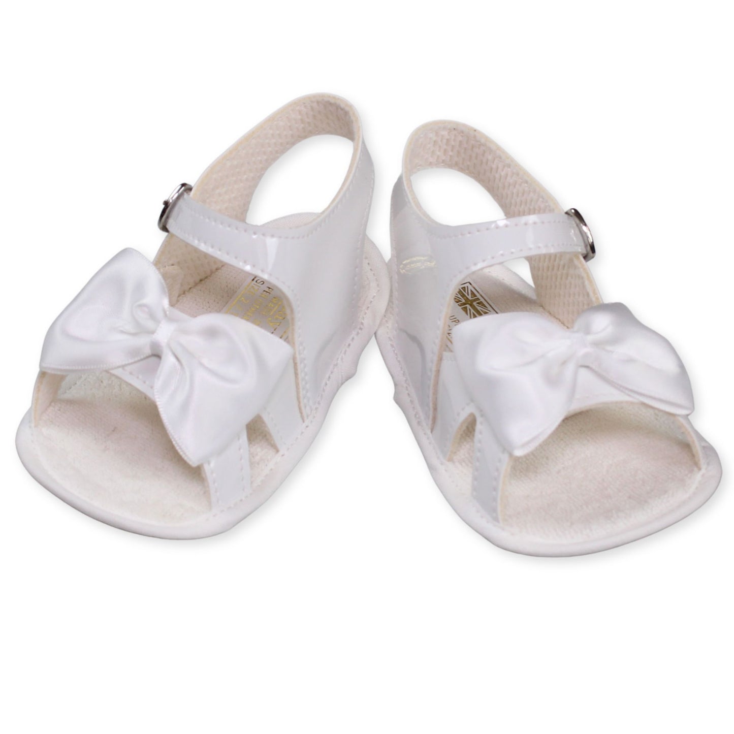 baby girls white sandals