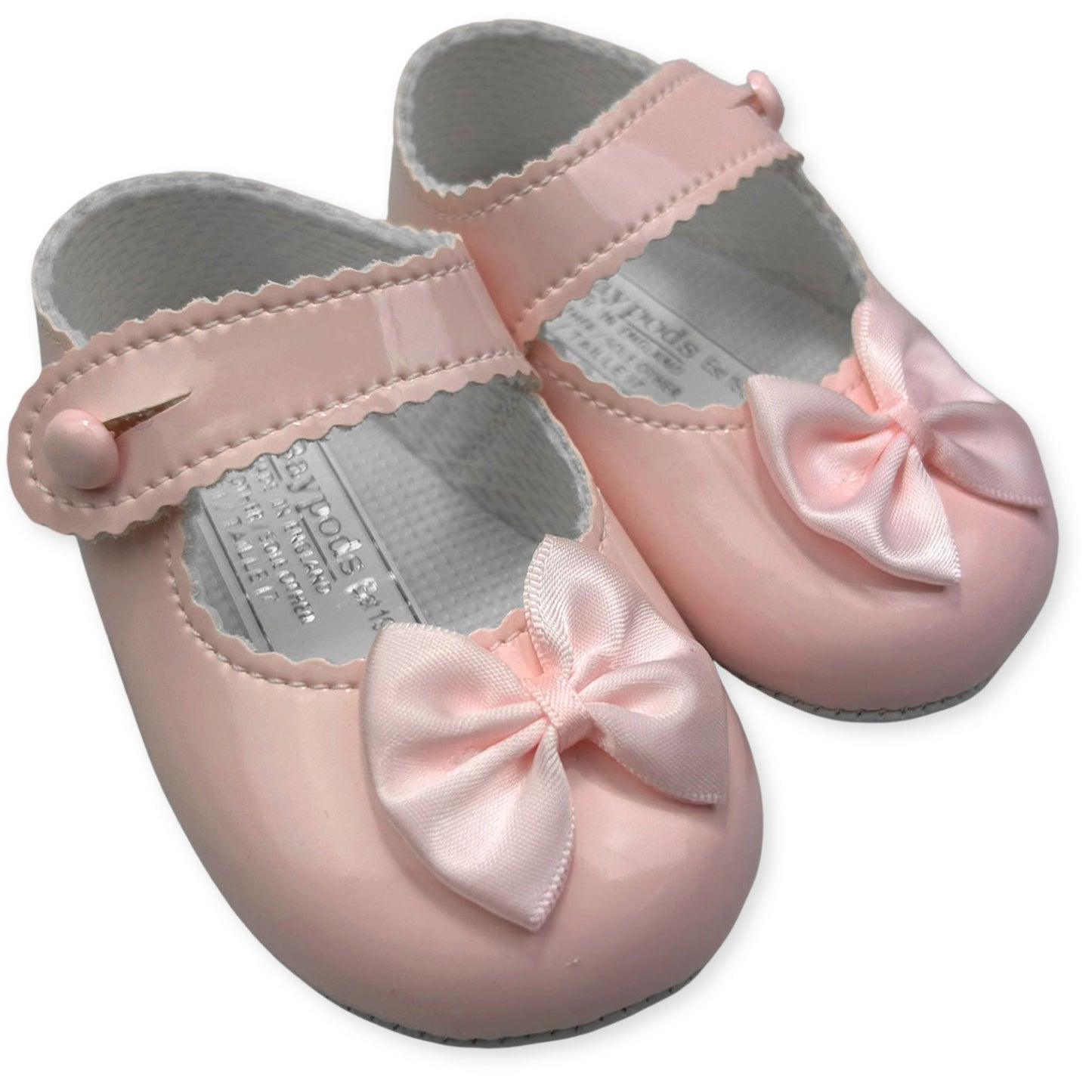 baby girl baypod shoes patent