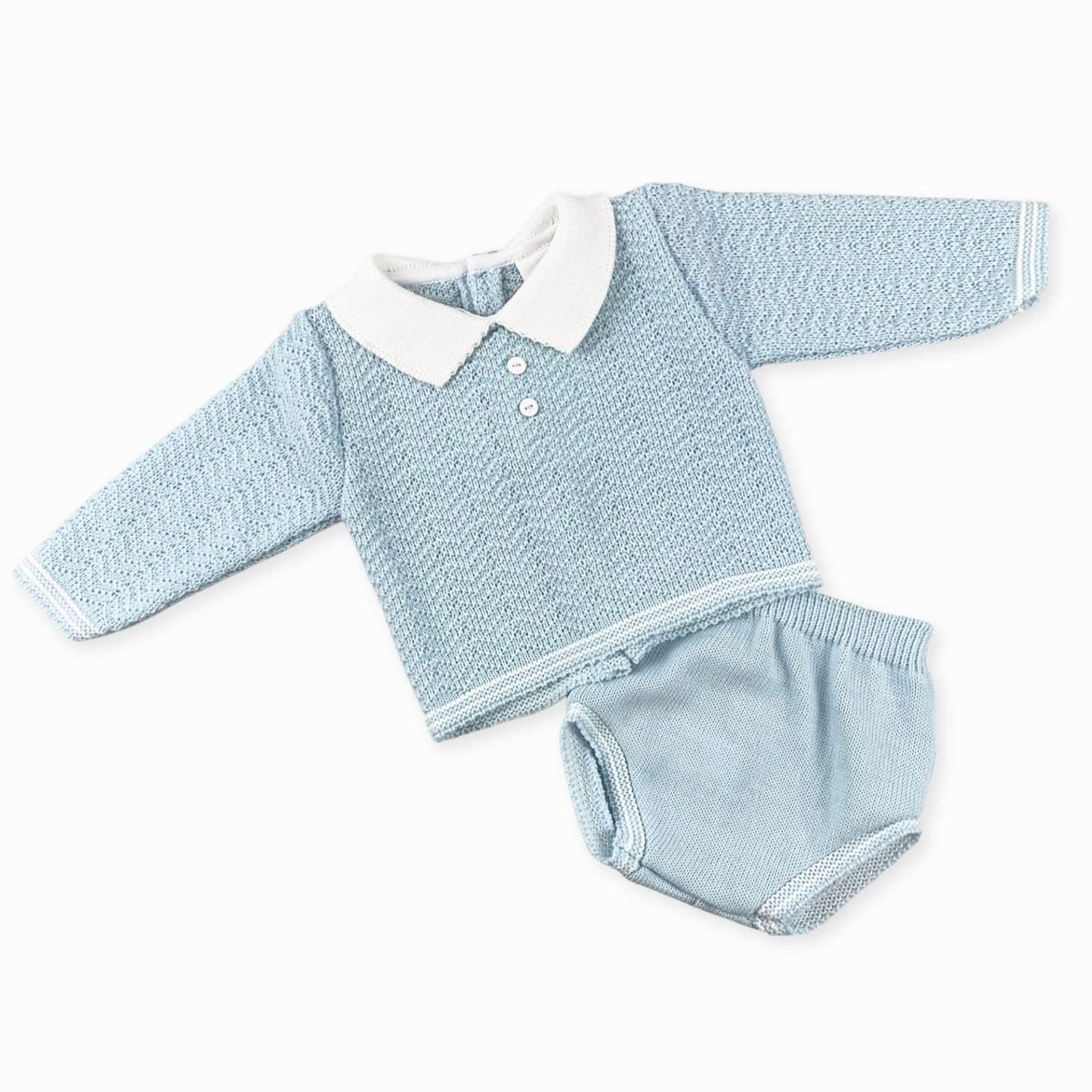 baby boy blue jam pants and top