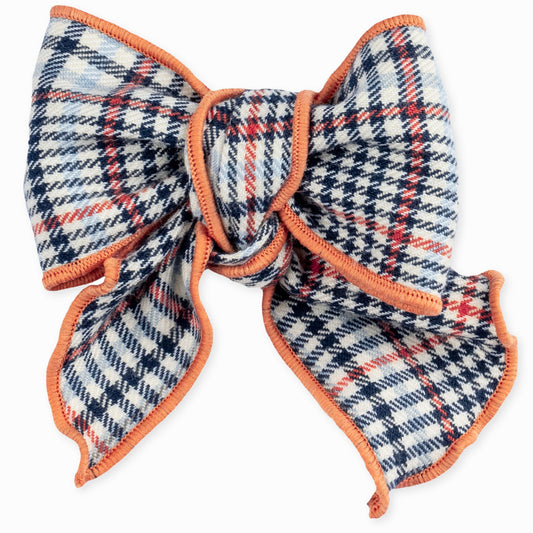 baby girls bow to match calamaro outfit