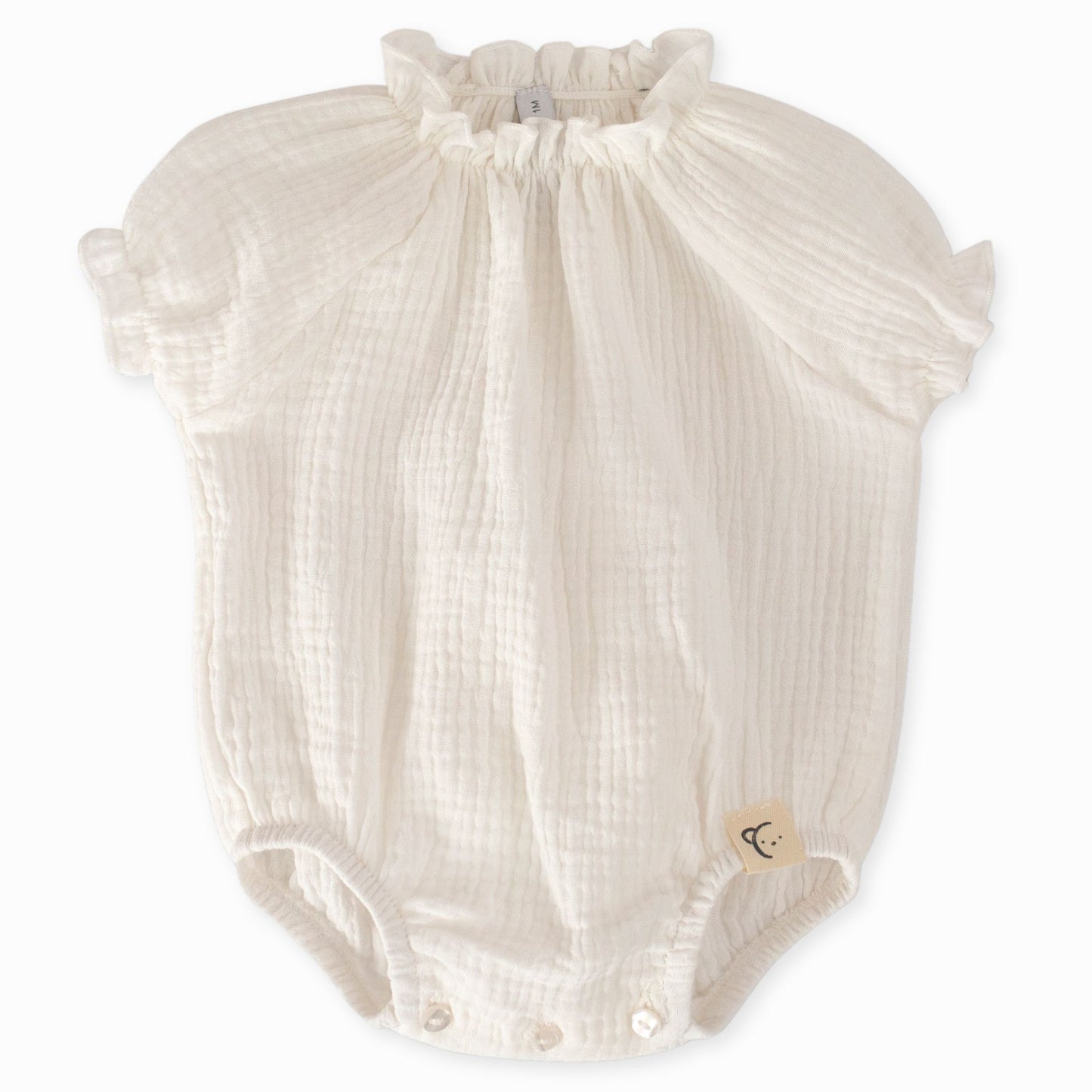 baby girls white romper