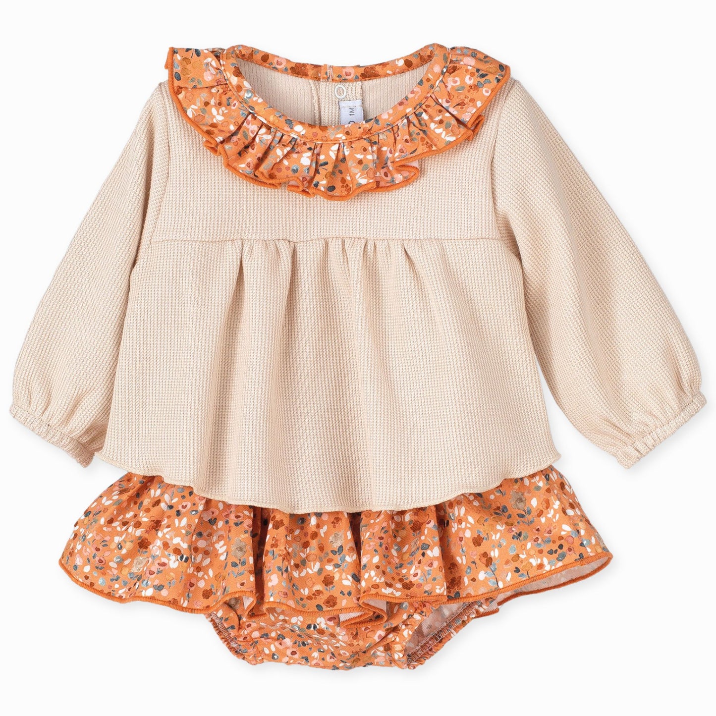 baby girls autumnal two piece outfit