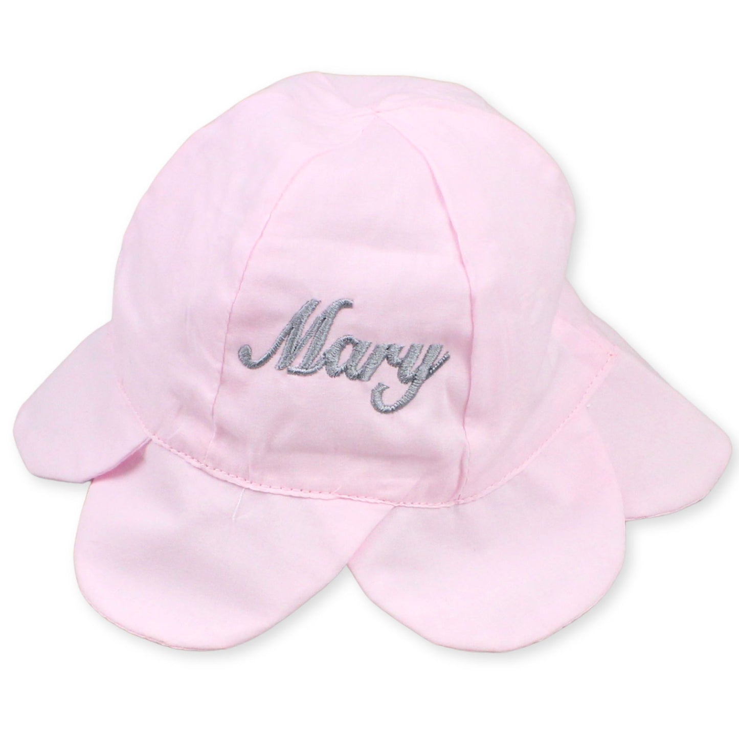 baby girls pink sun hat