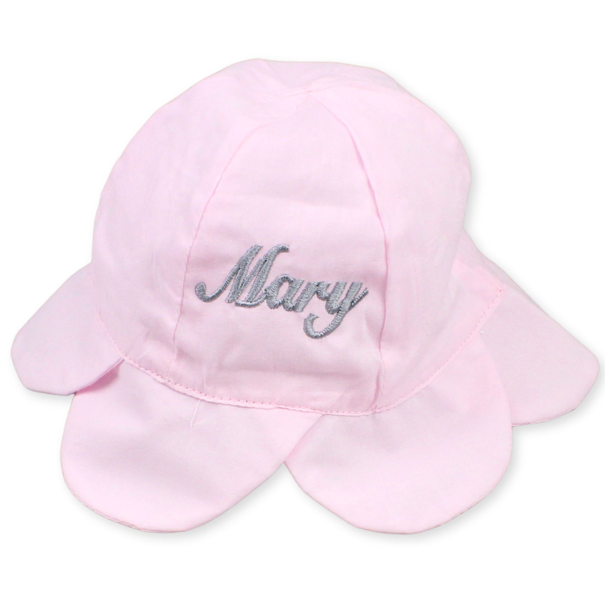 baby girls pink sun hat