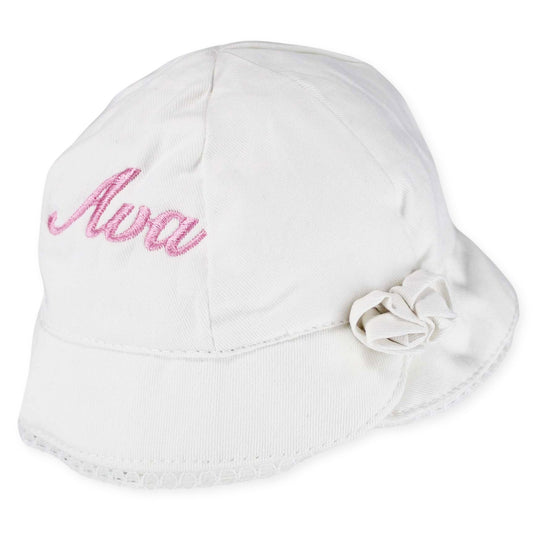 Baby girls custom sun hat