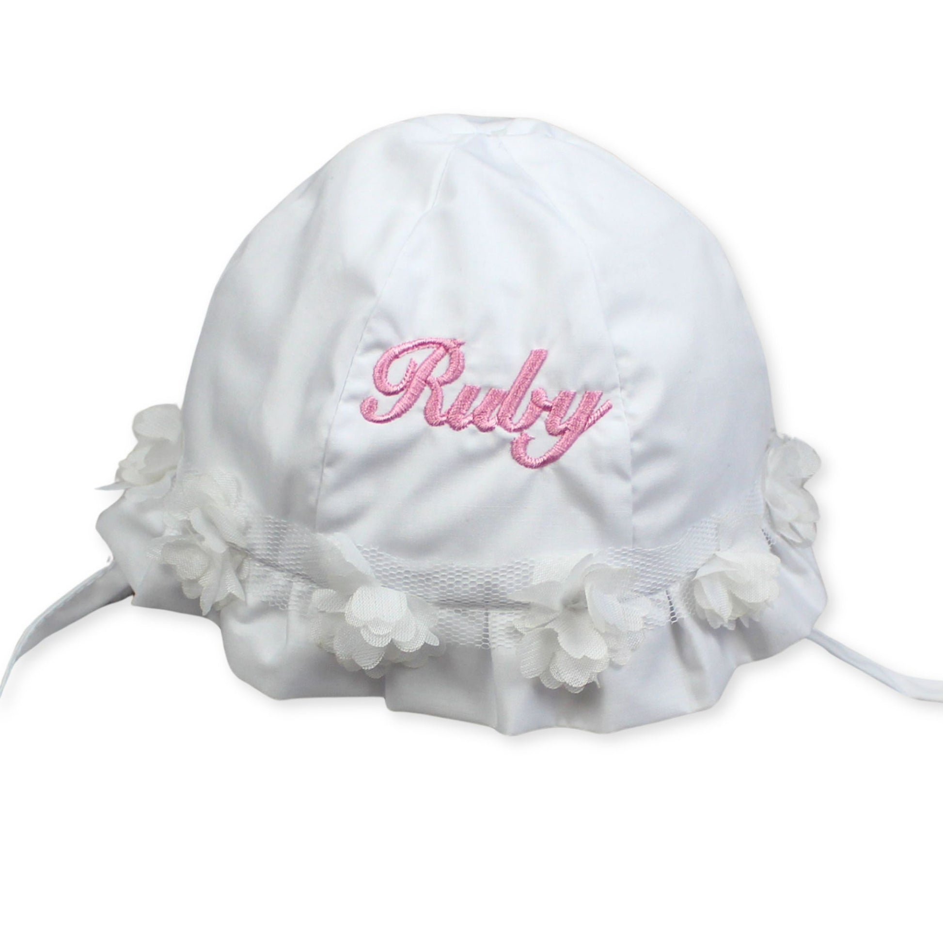 baby girls summer bucket hat custom