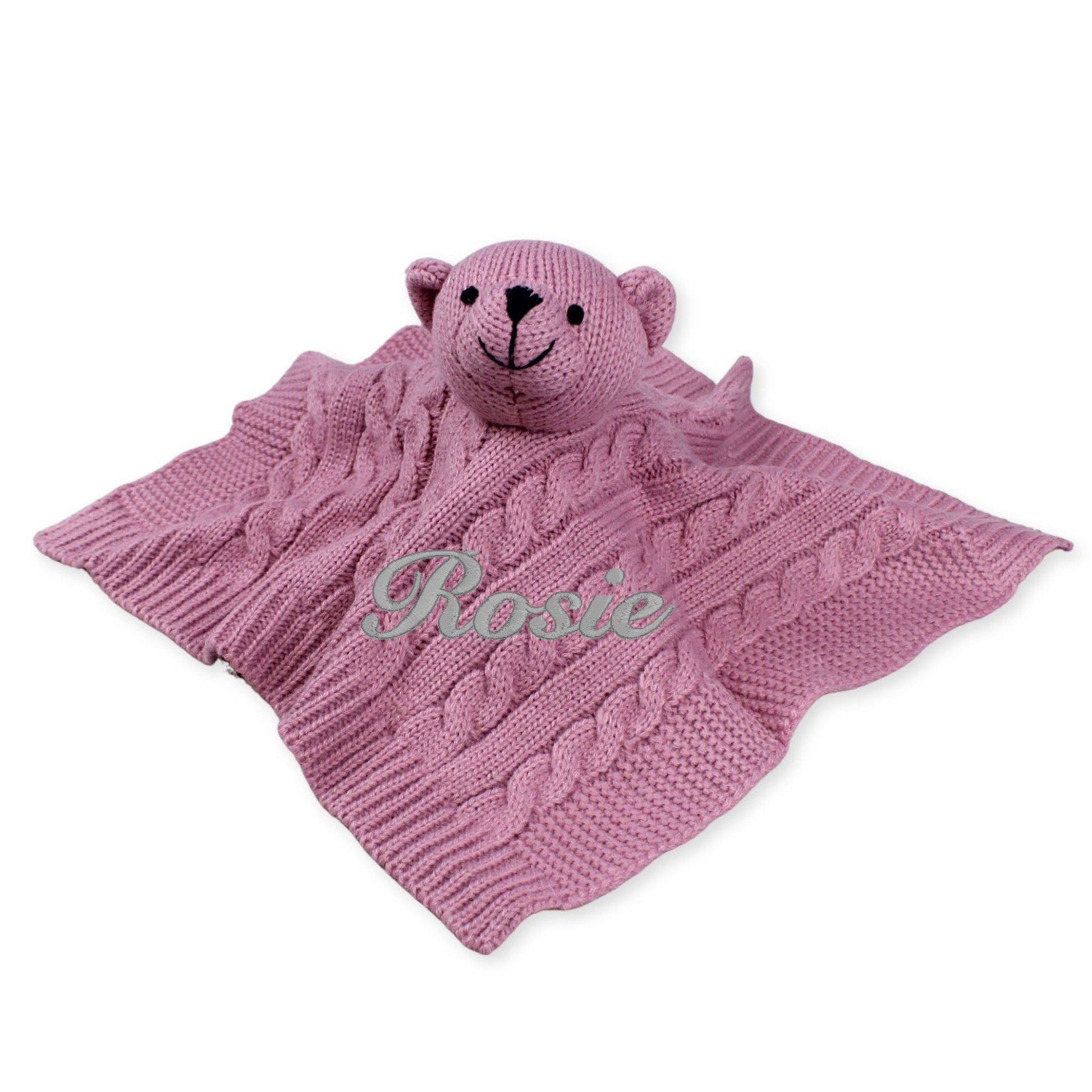 personalised dusky pink comforter