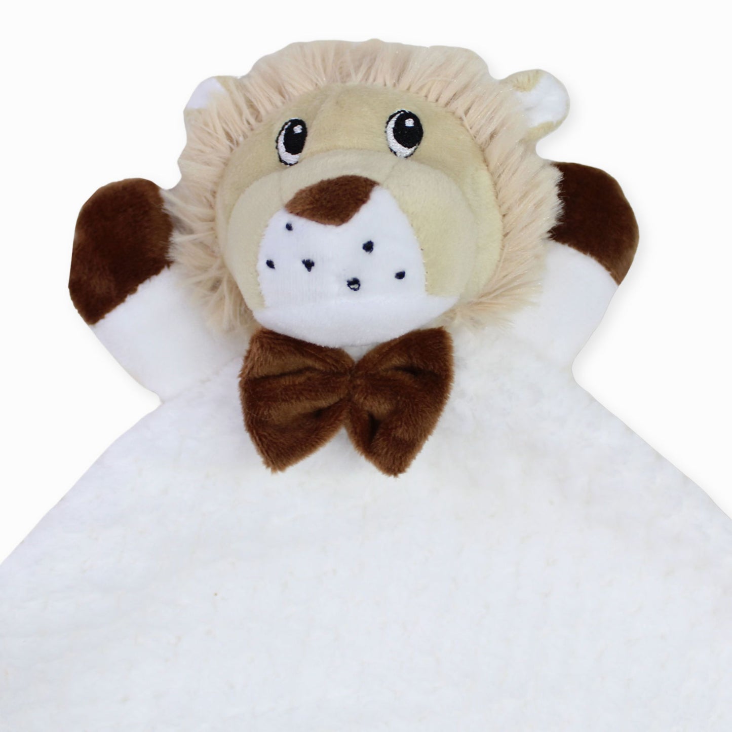 Personalised Baby Comforter - White Lion