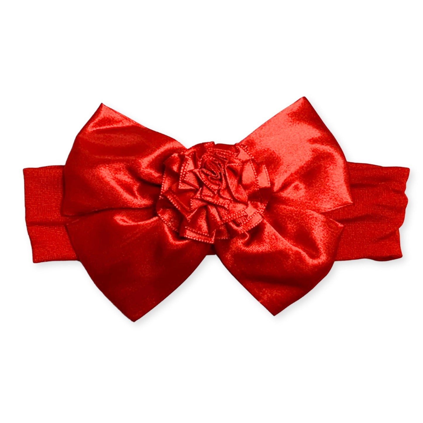 red headband bow