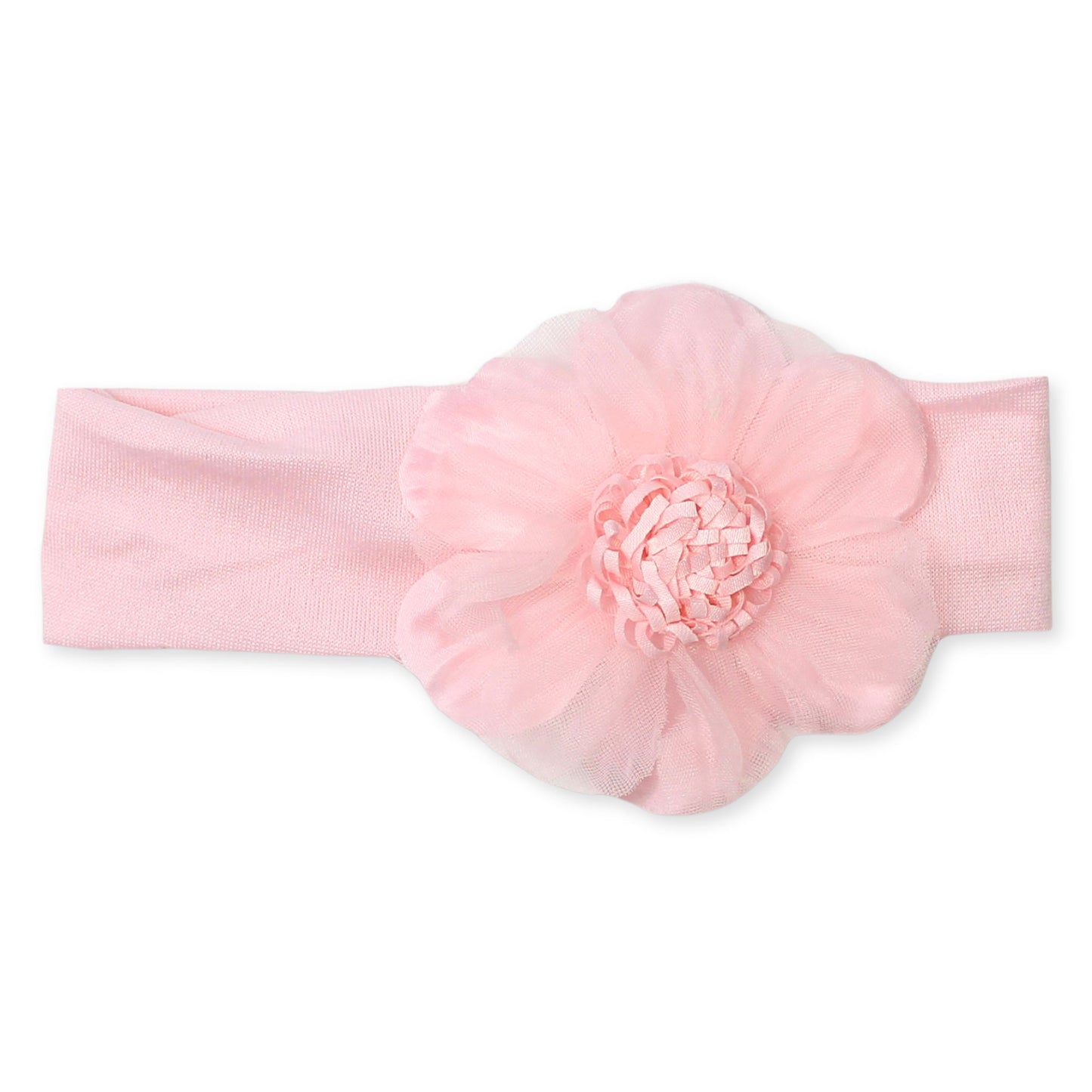 newborn flower pink headband
