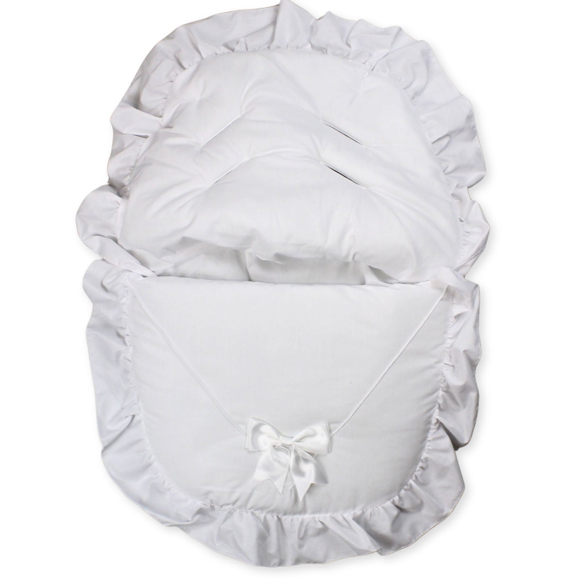 white car seat cosy toes