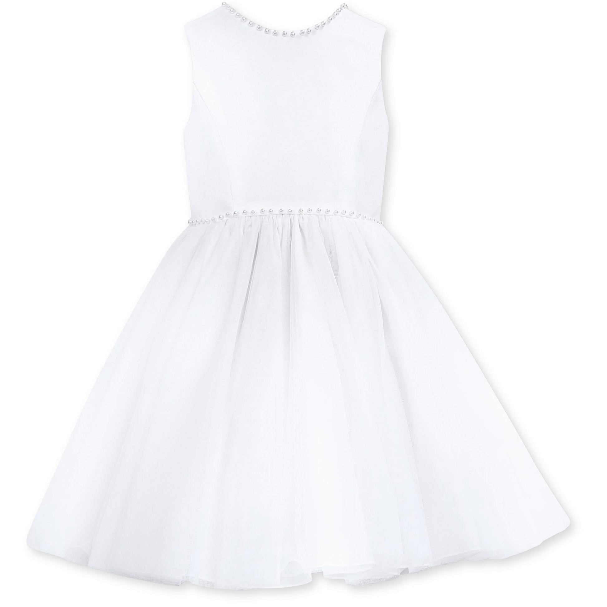 sarah louise white occasion dress for christening or flowegirl
