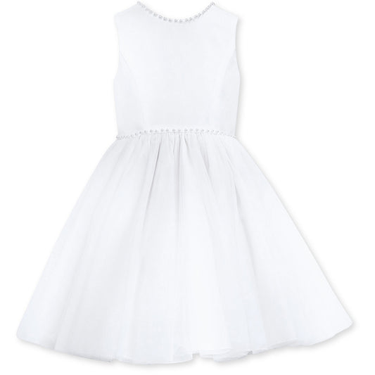 sarah louise white occasion dress for christening or flowegirl