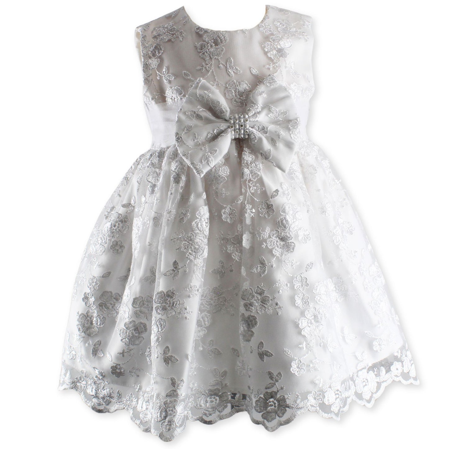 Baby Girls Christening/ Occasion Dress with Headband