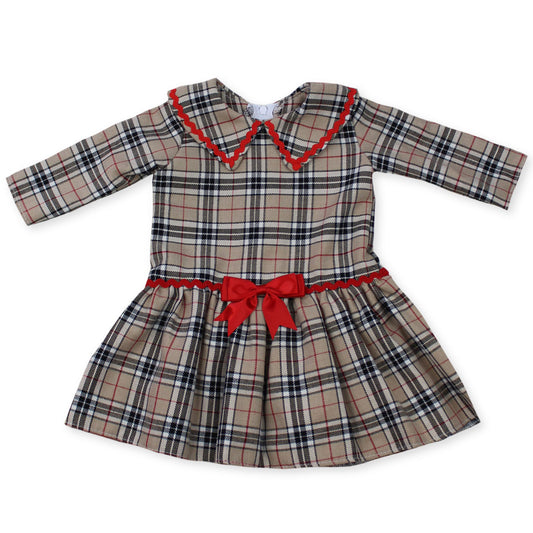 girls tartan dress