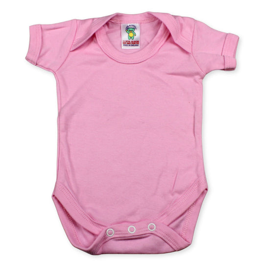 pink baby vest
