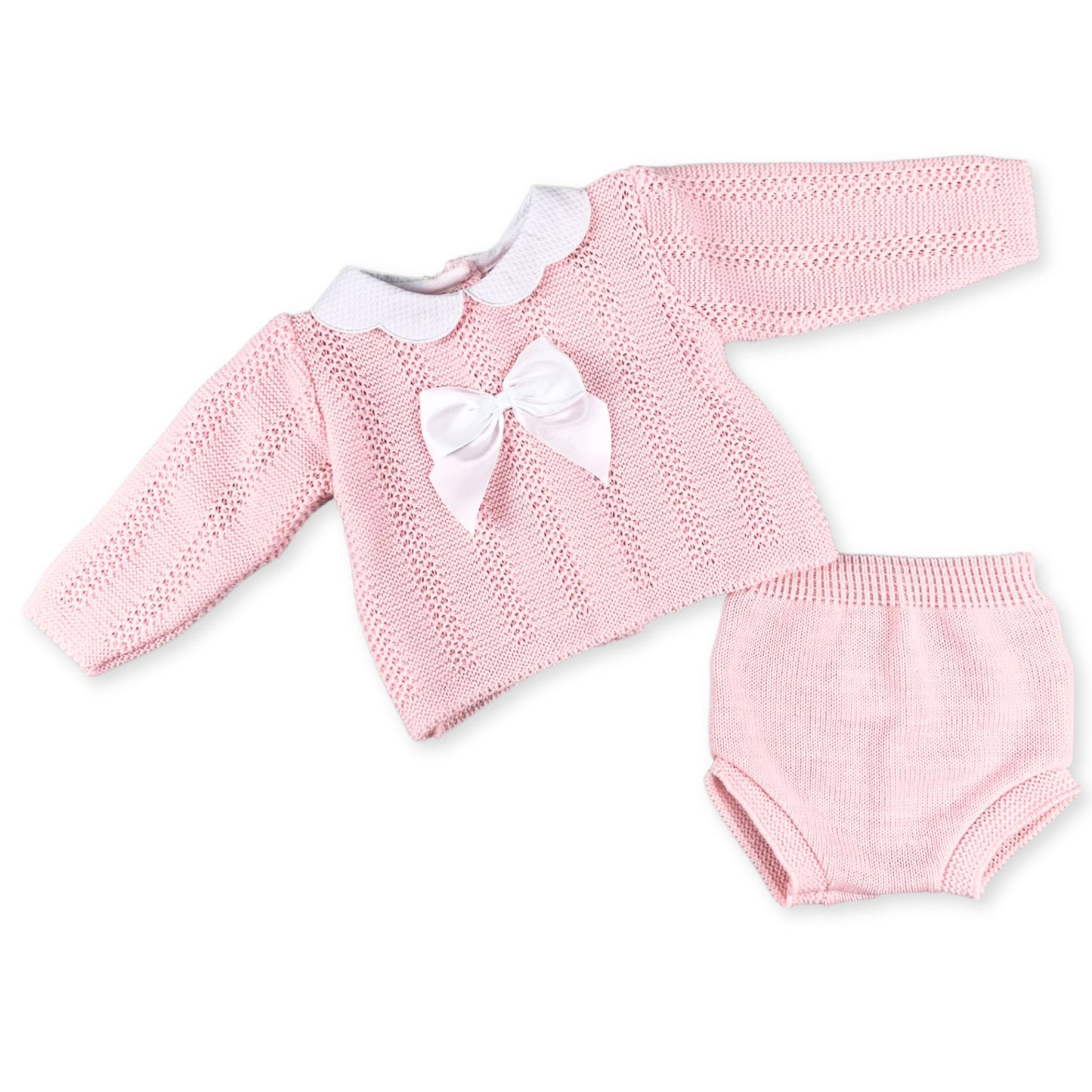 pink jam pants and top