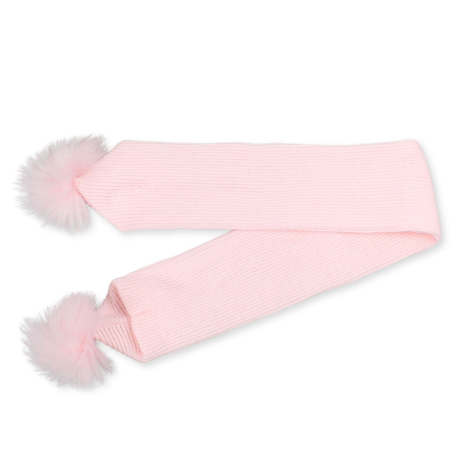pink pastel baby scarf