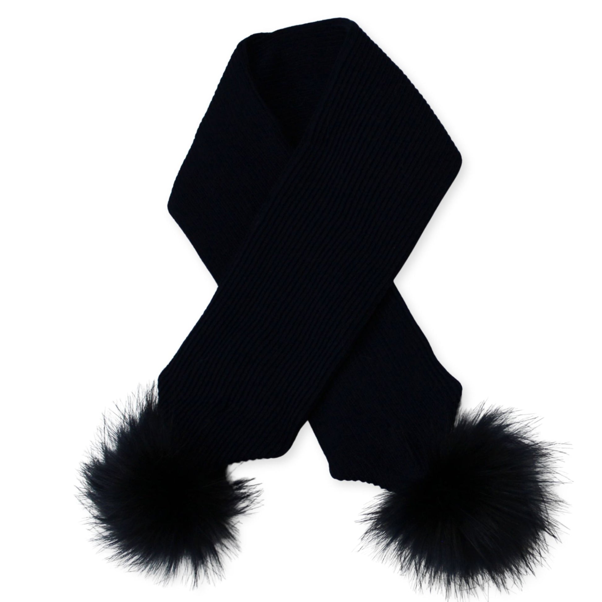 baby navy scarf