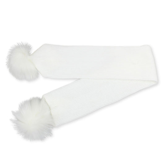 white scarf