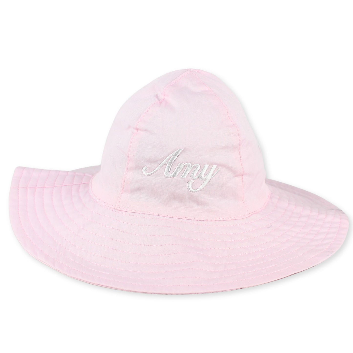baby sun hat floppy with wide brim
