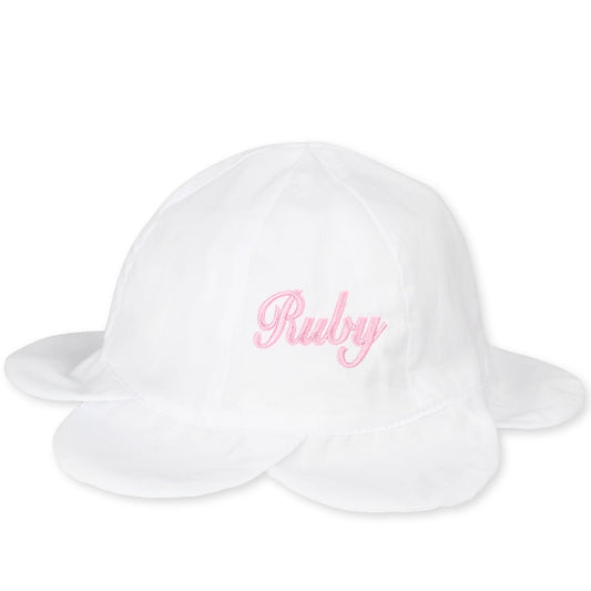 baby girls custom sun hat