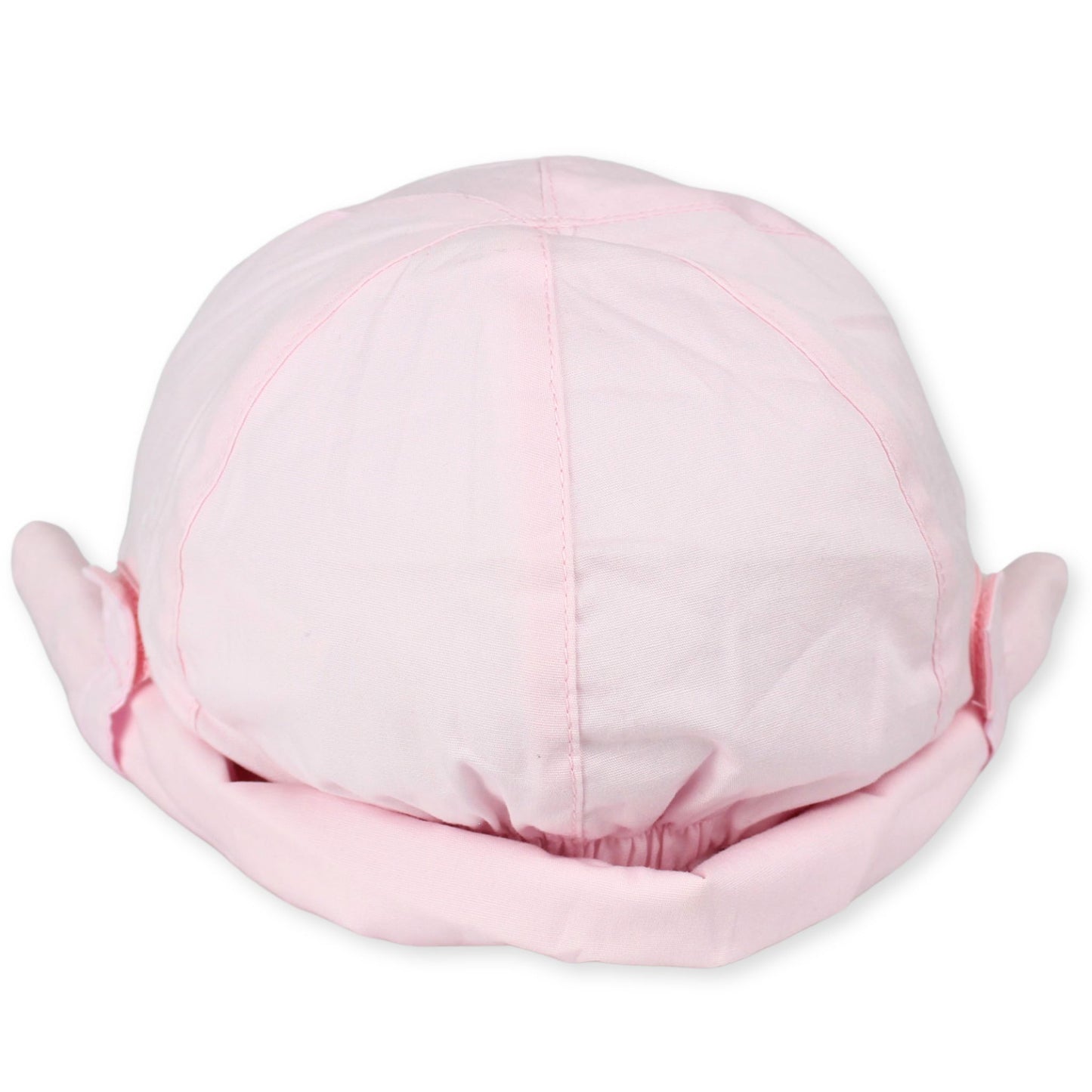 baby girls pink personalised sun hat