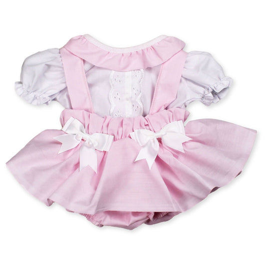 pink jam pants and white shirt baby girl summer set