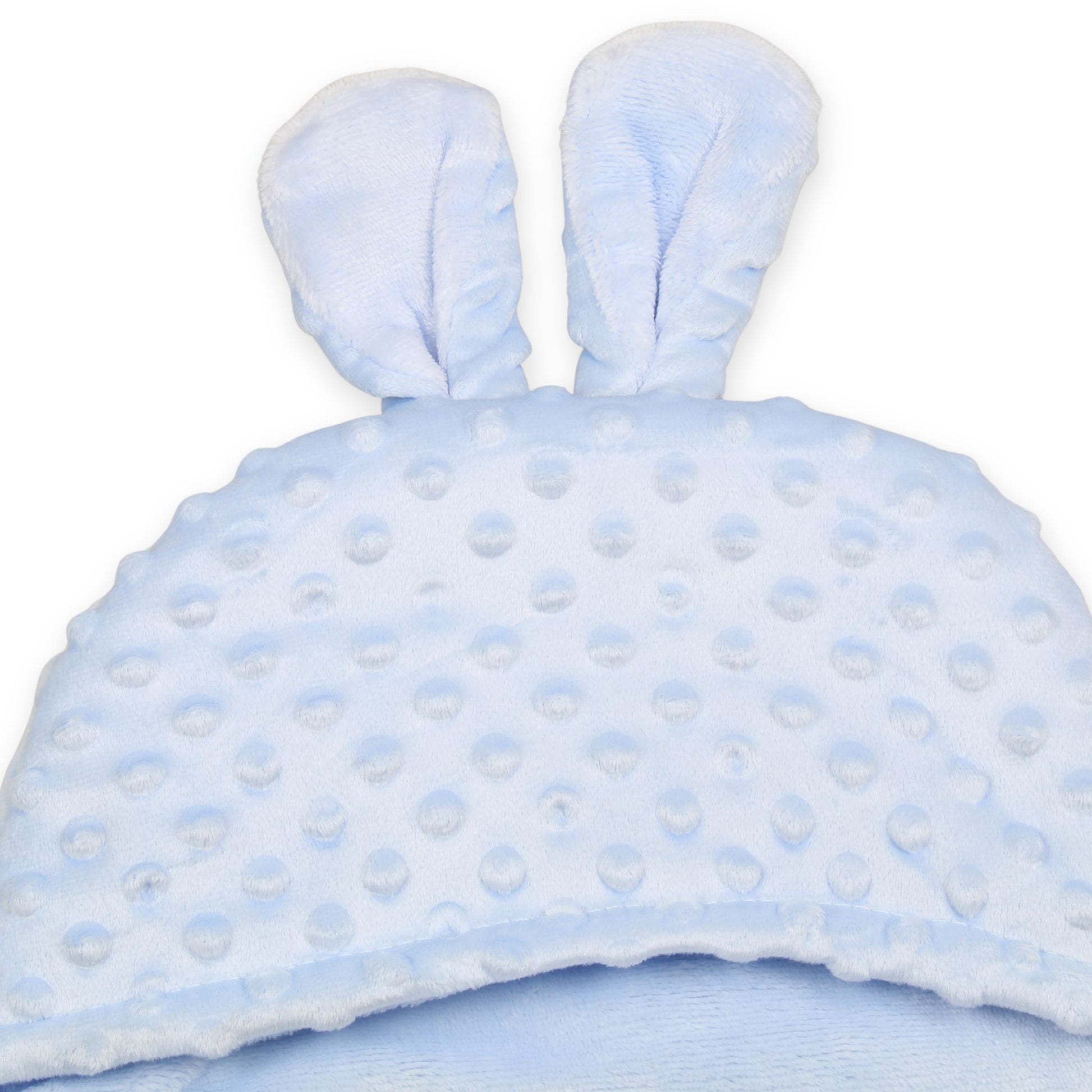 baby boy swaddle, blue baby wrap, dimple fleece swaddle, newborn blanket, bunny ears swaddle, teddy bear baby wrap, baby shower gift for boys