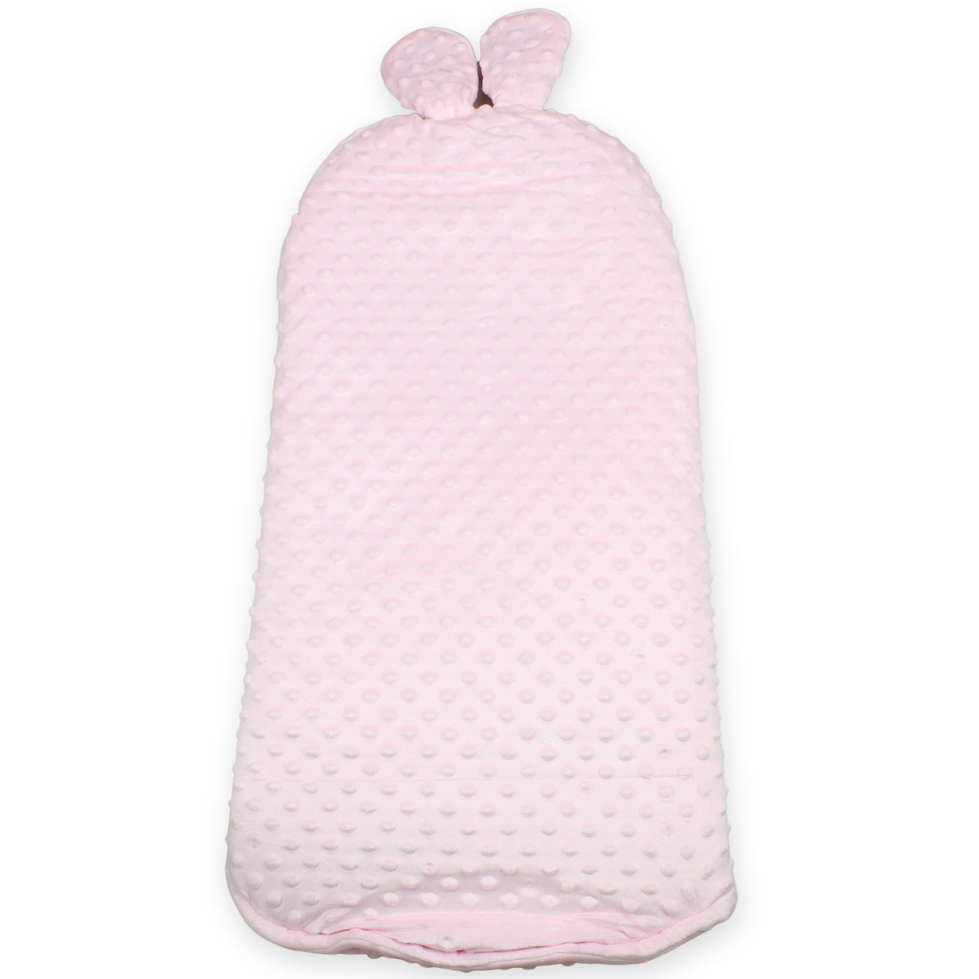 baby girl swaddle, pink baby wrap, dimple fleece swaddle, newborn blanket, bunny ears wrap, teddy bear baby swaddle, baby shower gift for girls