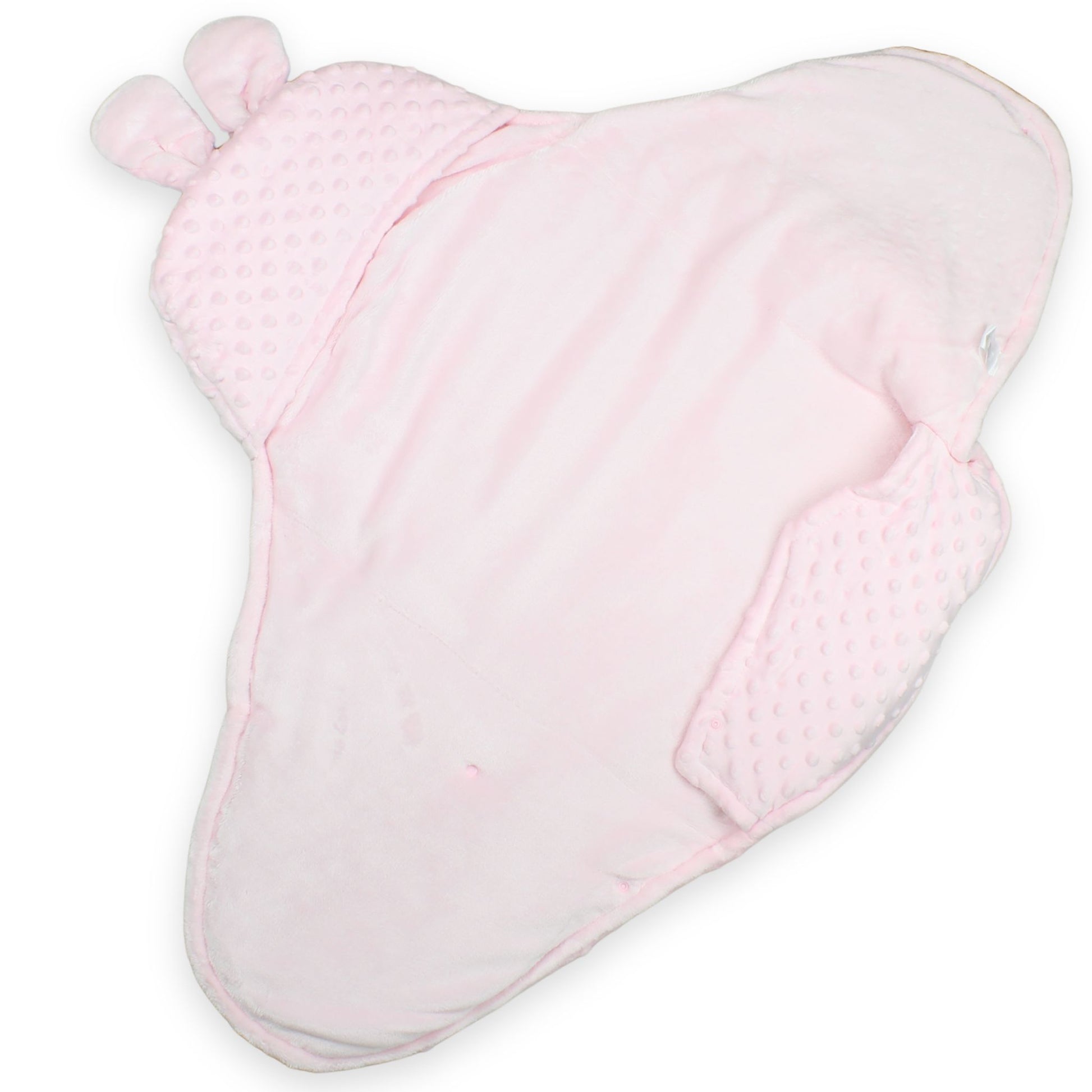 baby girl swaddle, pink baby wrap, dimple fleece swaddle, newborn blanket, bunny ears wrap, teddy bear baby swaddle, baby shower gift for girls